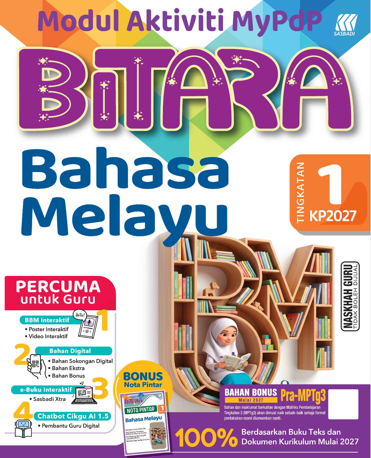MyPdp Bitara Bahasa Melayu Ting. 1 Cover